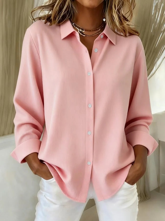 Aurelie | Elegant Button Blouse